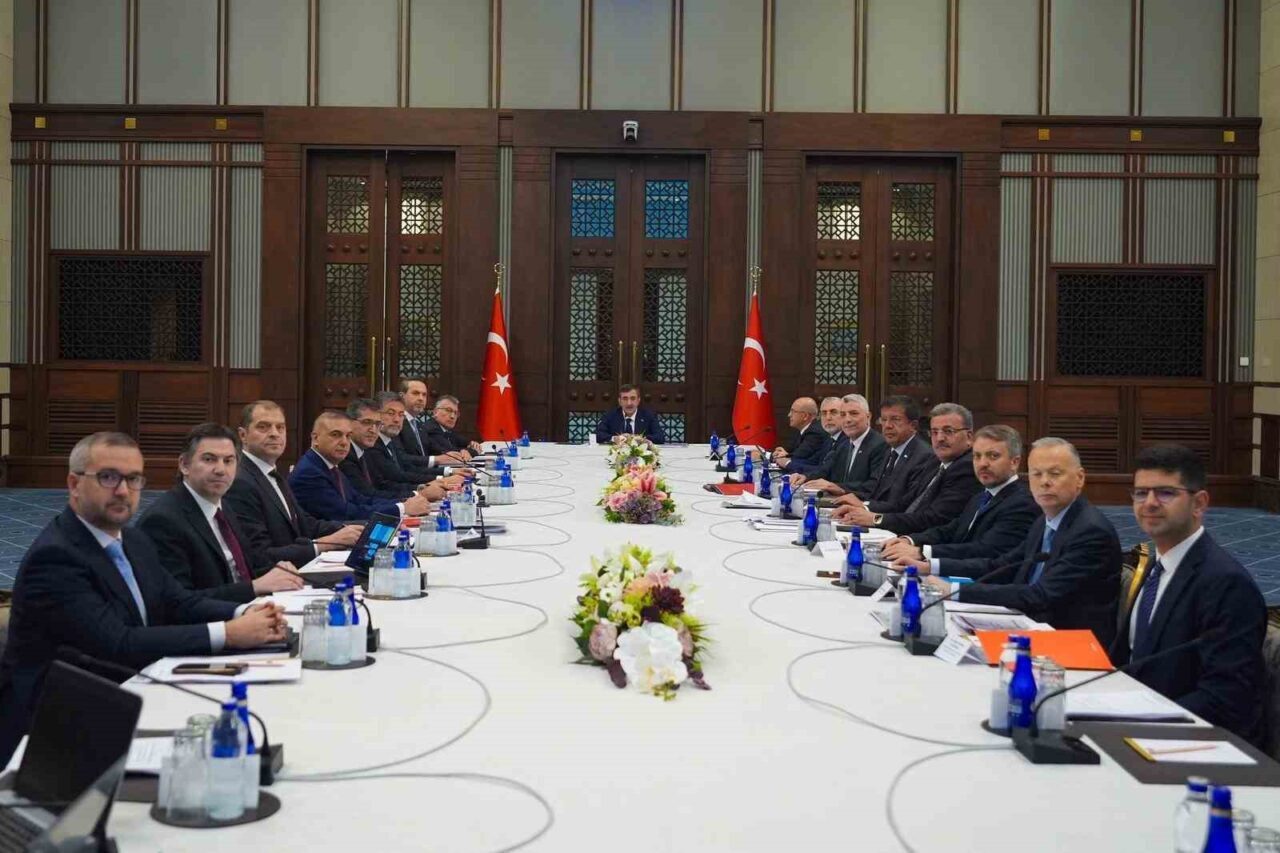 Ekonomi Koordinasyon Kurulu (EKK), Cumhurbaşkanı Yardımcısı Cevdet Yılmaz’ın başkanlığında toplandı.