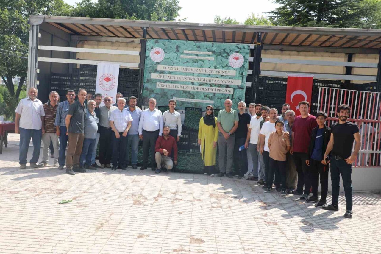 Elazığ’da Tarım ve Orman Müdürlüğü ekipleri tarafından 101 bin adet