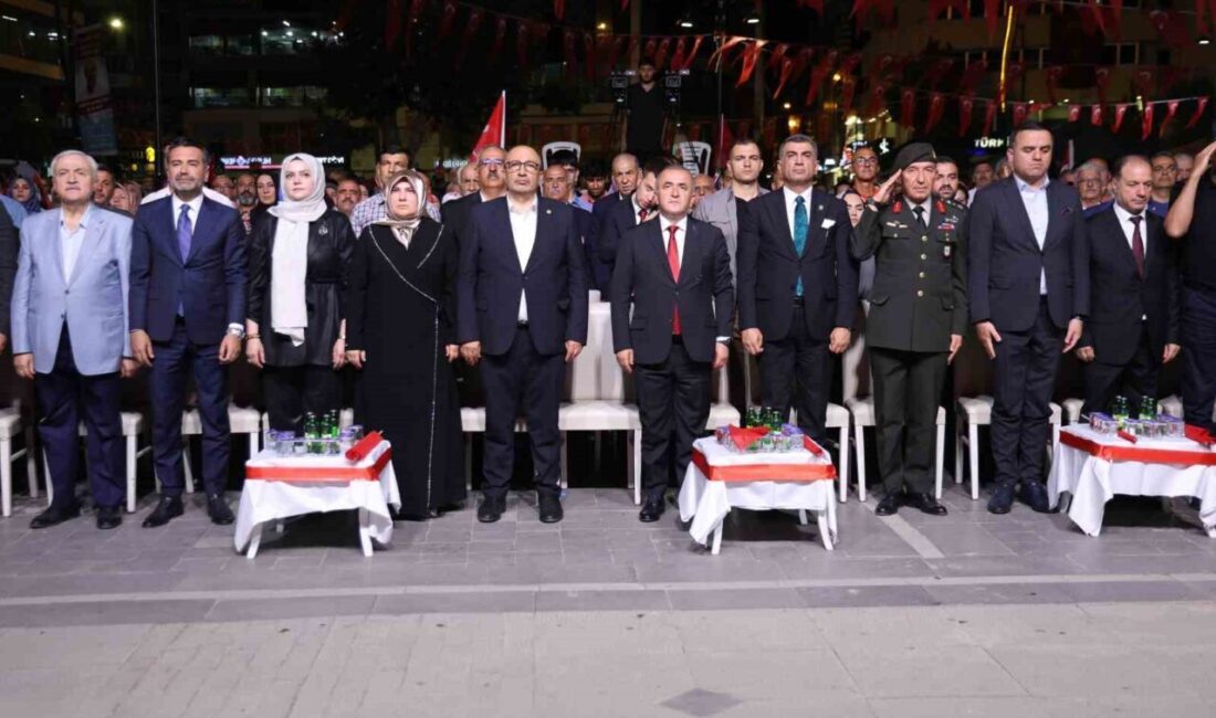 Elazığ’da 15 Temmuz Demokrasi ve Milli Birlik Günü nedeniyle il
