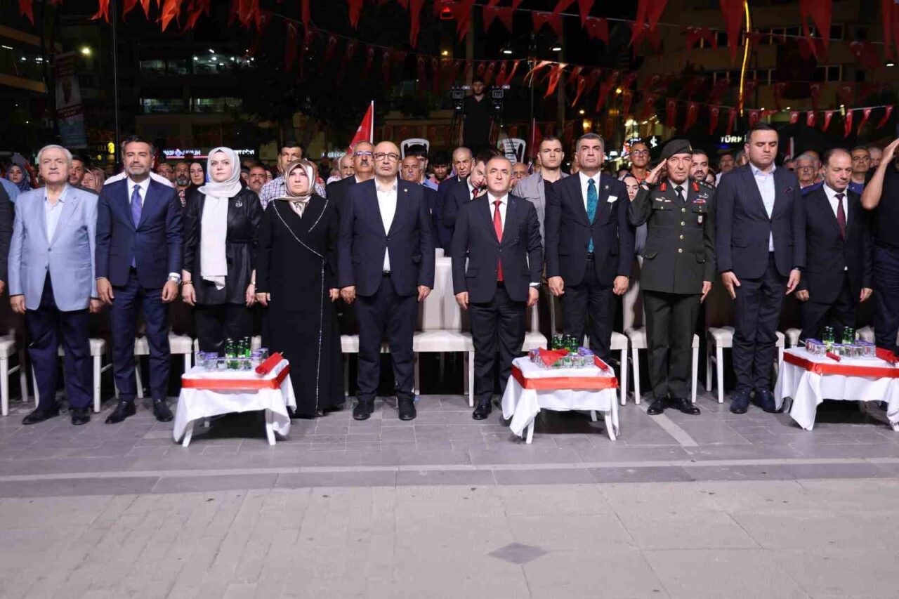 Elazığ’da 15 Temmuz Demokrasi ve Milli Birlik Günü nedeniyle il