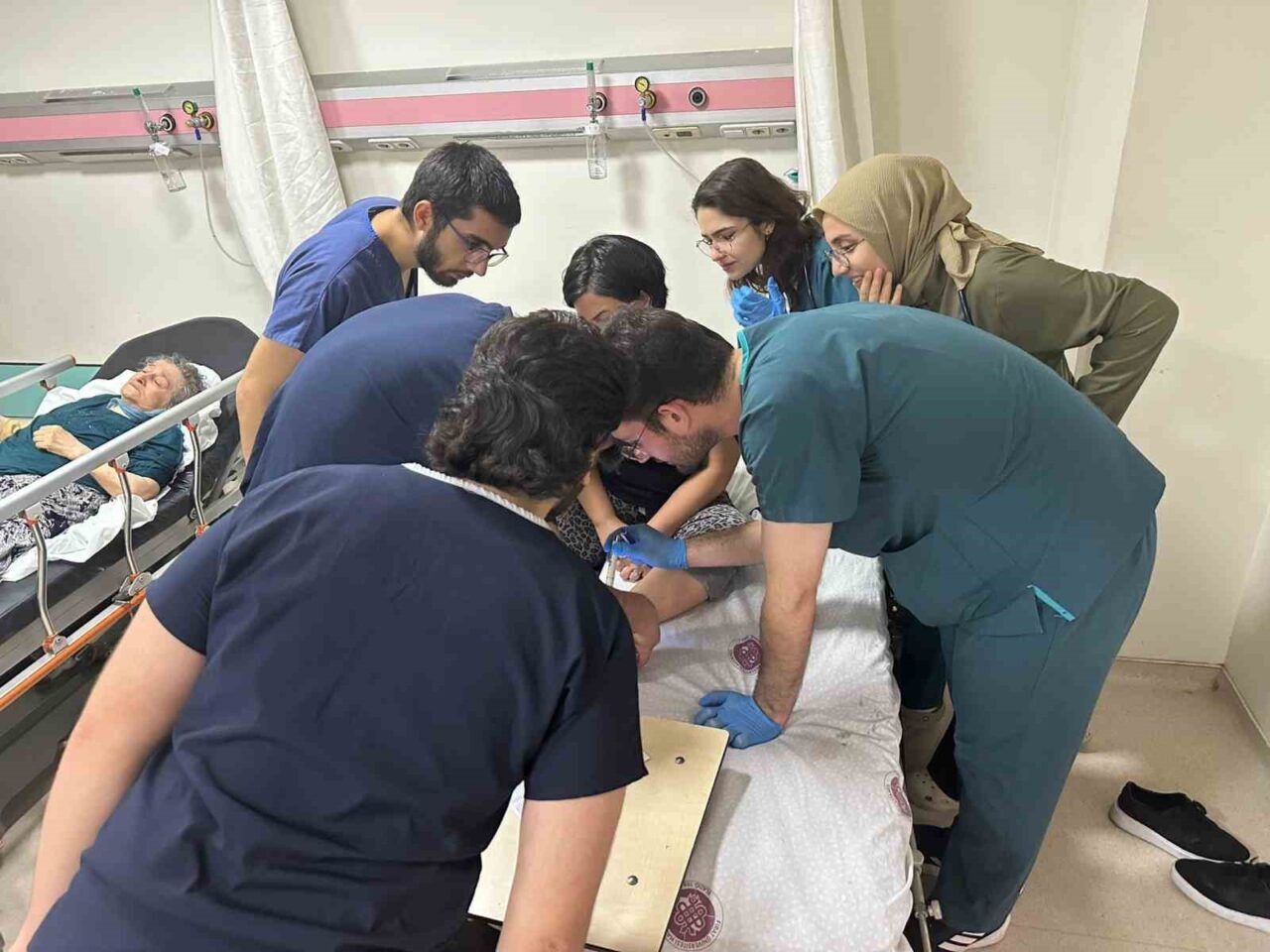 Elazığ’da ailesiyle birlikte köye gezmeye giden ve ayağını kene ısıran