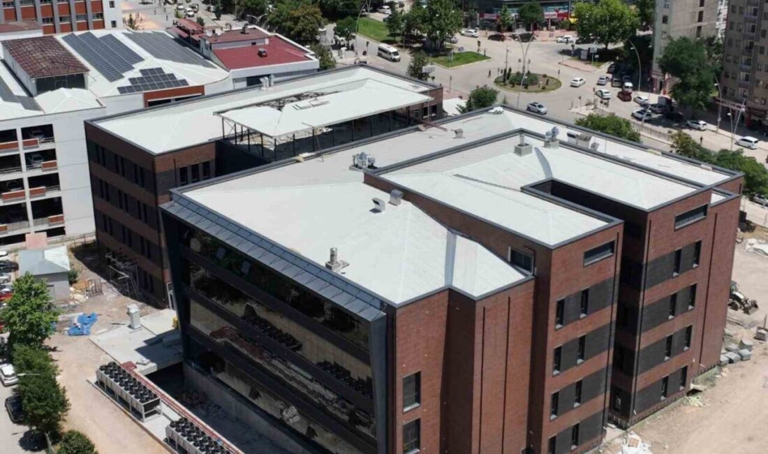 Fırat Üniversitesi Diş Hekimliği Fakültesi ve Hastanesi inşaatında çalışmalar tüm