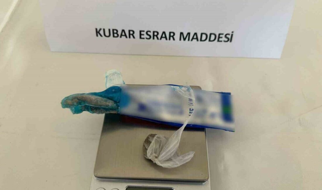 Elazığ’da jandarma ekipleri tarafından yapılan çalışmada, şüpheli bir şahsın çantasında