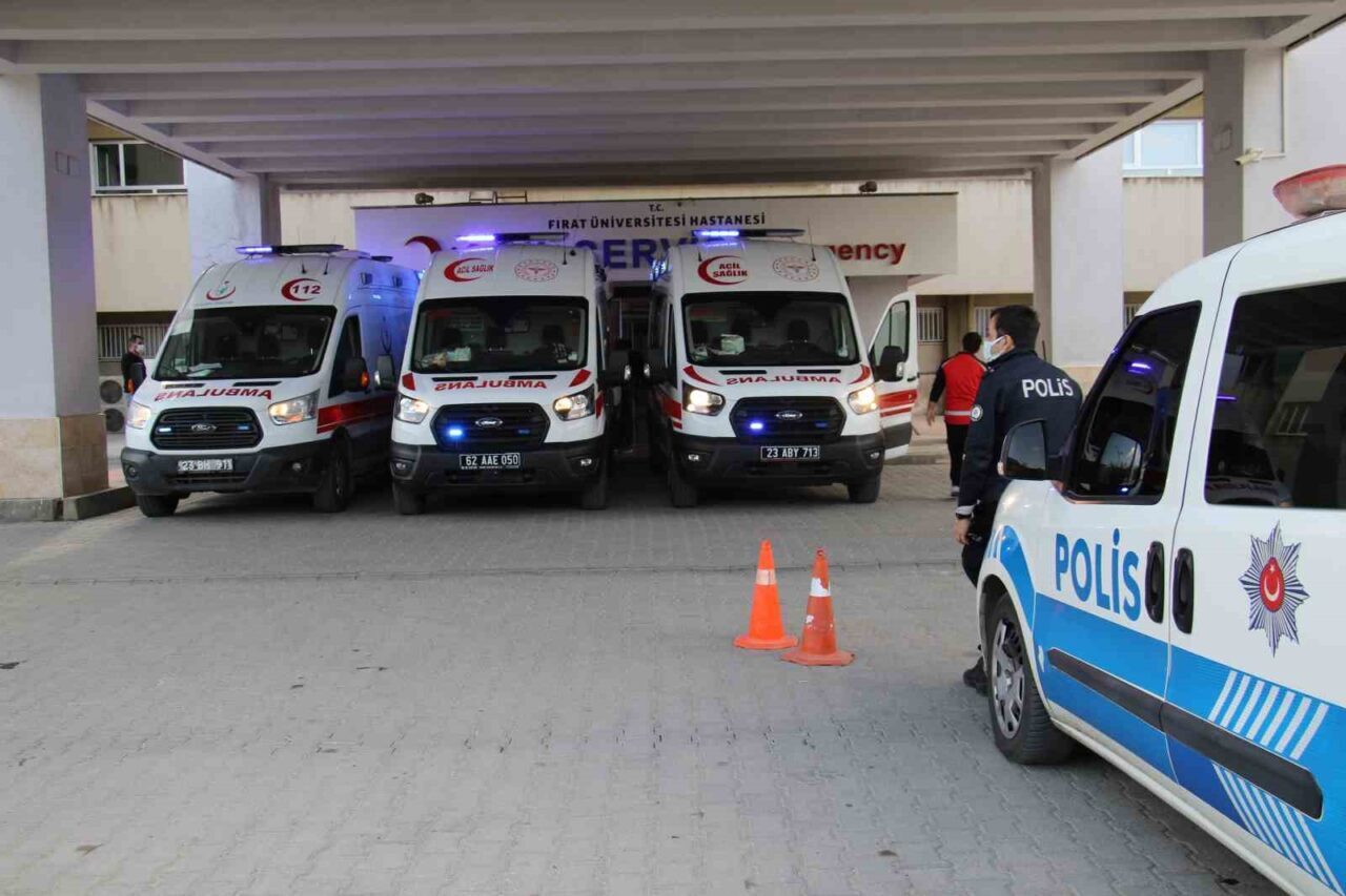 Elazığ’da meydana gelen zincirleme trafik kazasında, 1 kişi yaralandı. Kaza,