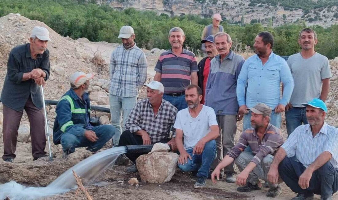 Karaman’ın Ermenek ilçesine bağlı Kazancı beldesi Çatalbadem Mahallesi, yıllar sonra