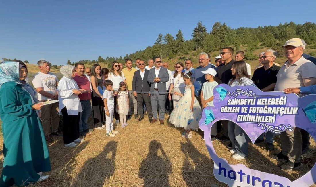 Adana’nın Saimbeyli ilçesinde yalnızca 20 gün boyunca doğada gözlemlenebilen ve