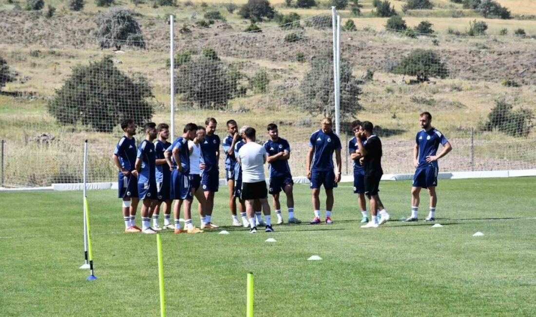 Erciyes 38 Futbol Kulübü, yeni sezon hazırlıkları kapsamında 1. etap