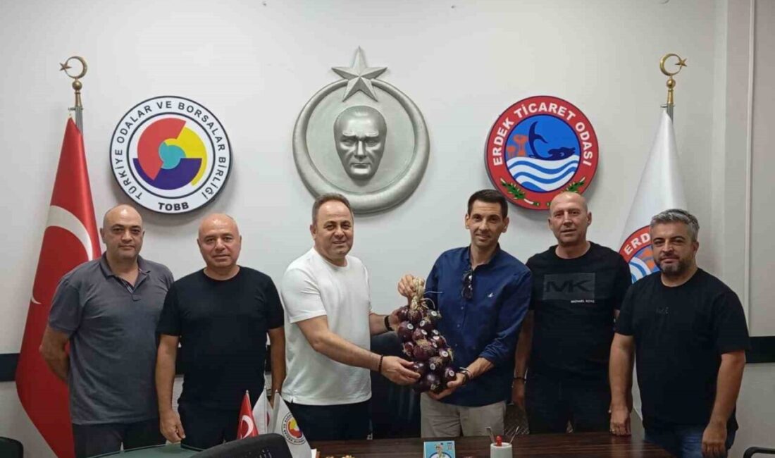 Erdek’in coğrafi işaretli değerlerinden biri olan Kapıdağ mor soğanı, bu