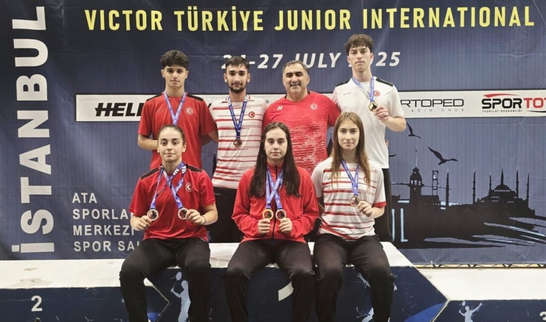 “VICTOR Türkiye Junior International 2025” Badminton Turnuvası’nda milli takımda yer