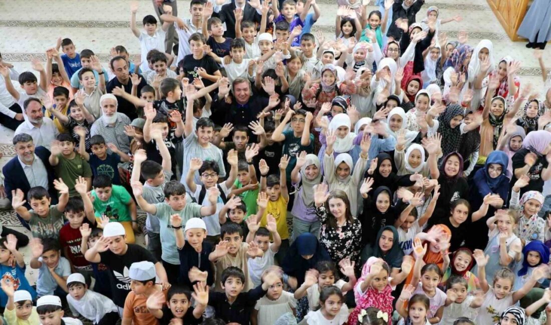 Erzincan’da Yaz Kur’an Kursları, Yavuz Selim Camii’nde düzenlenen bir programla