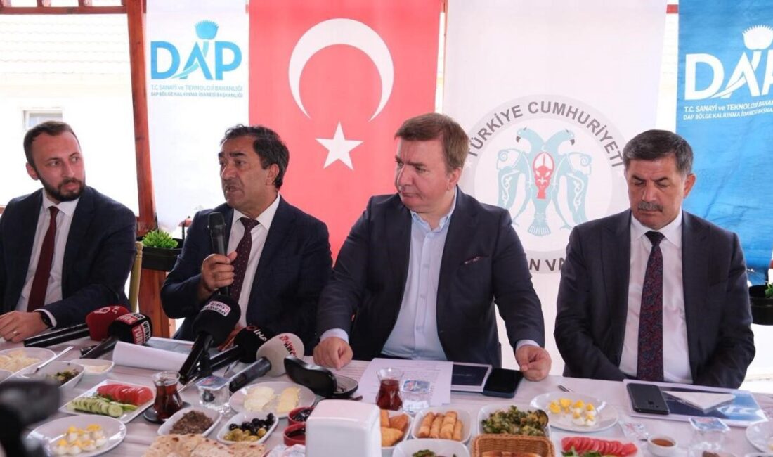 Erzincan’da Doğu Anadolu Projesi (DAP) Bölge Kalkınma İdaresi tarafından yürütülen
