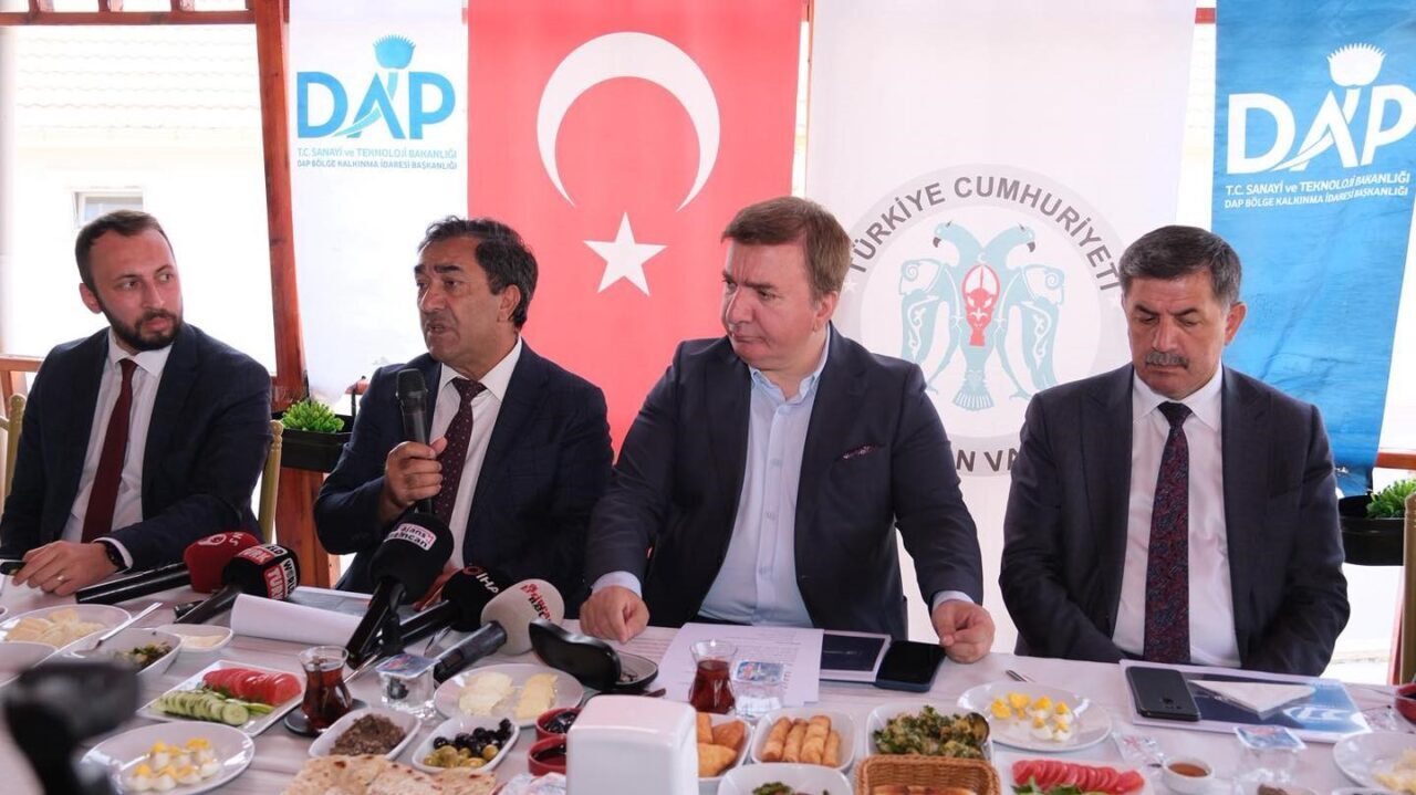 Erzincan’da Doğu Anadolu Projesi (DAP) Bölge Kalkınma İdaresi tarafından yürütülen