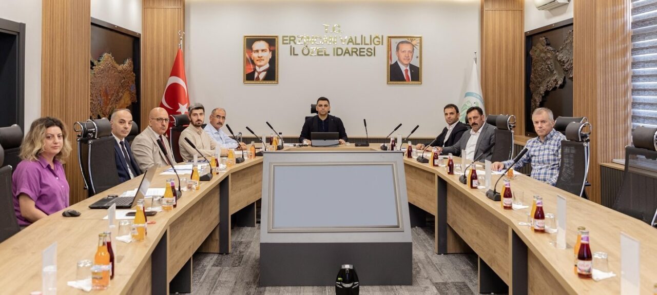 Erzincan İl Encümen toplantısı, Vali Yardımcısı ve İl Özel İdaresi