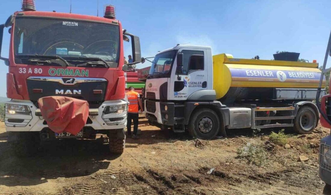Esenler Belediyesi, Bursa’daki orman yangınlarına destek vermek amacıyla bölgeye ekip