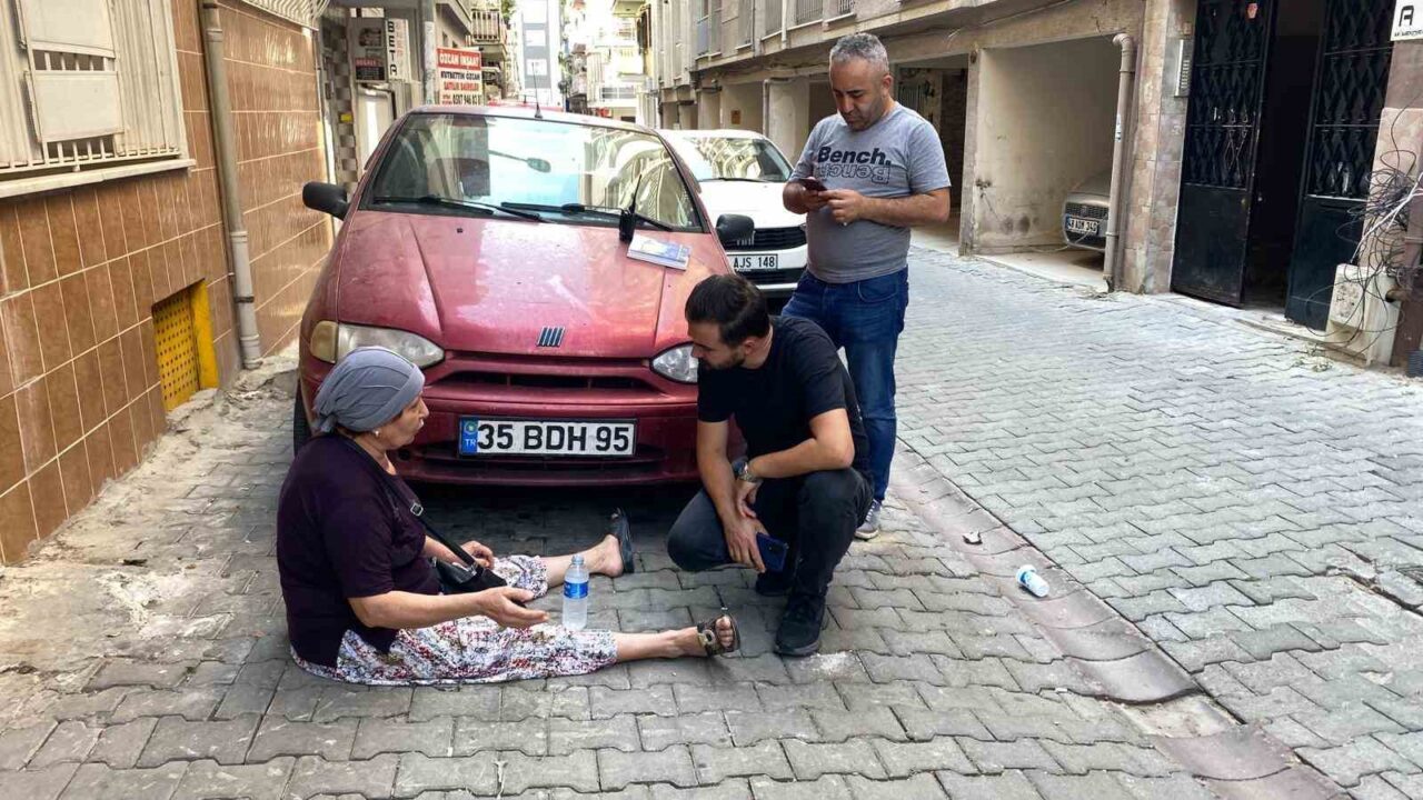 Aydın’ın Efeler ilçesinde bir şahıs evde eşini boğazında kemerle yerde