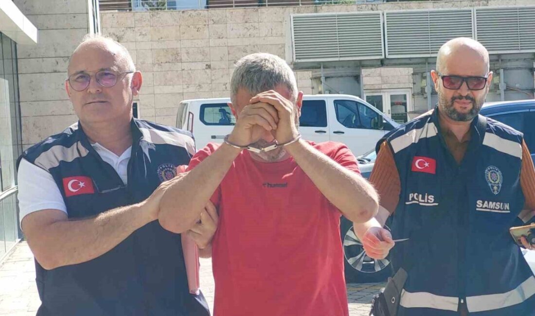 Samsun’un İlkadım ilçesinde bir şahıs, tartıştığı eşini ve kızını darp