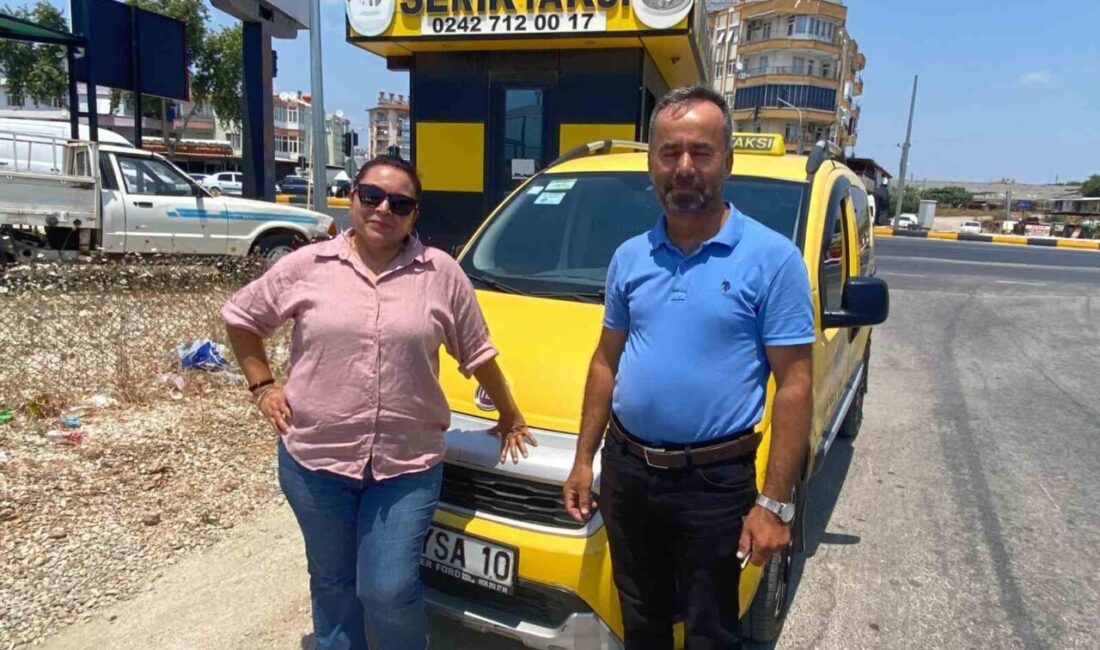 Antalya’da eşinin tavsiyesiyle 12 yıl önce direksiyon başına geçen Selma