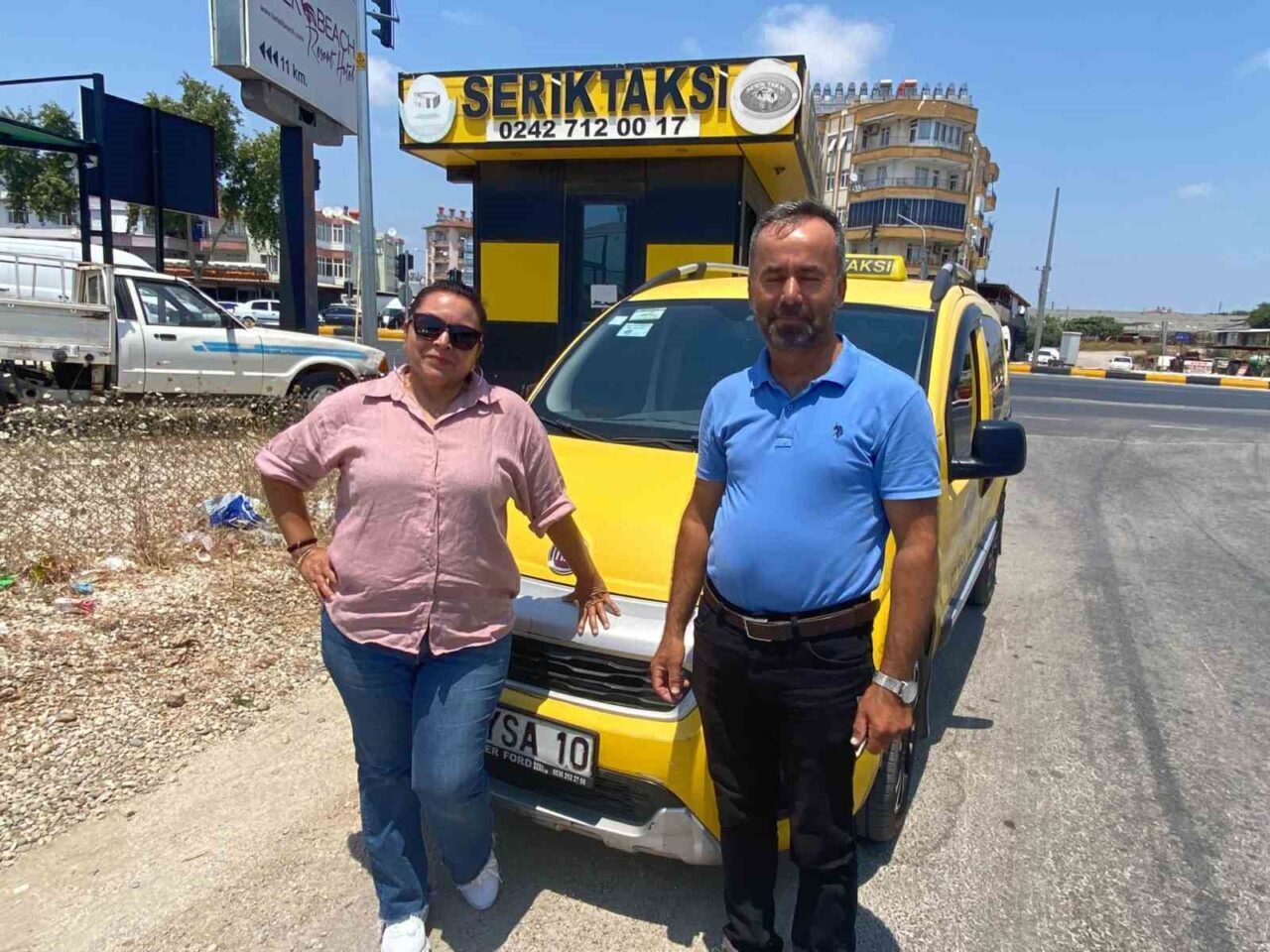 Antalya’da eşinin tavsiyesiyle 12 yıl önce direksiyon başına geçen Selma