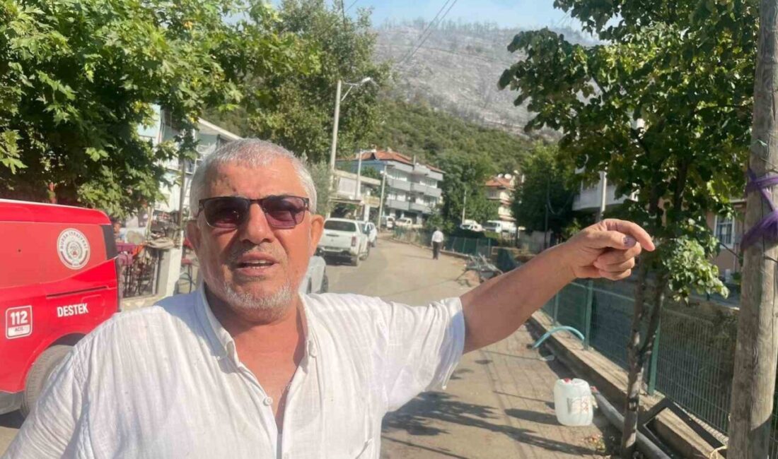 Bursa’da Gürsu ve Kestel ilçelerinde başlayan orman yangını, 100 hektardan