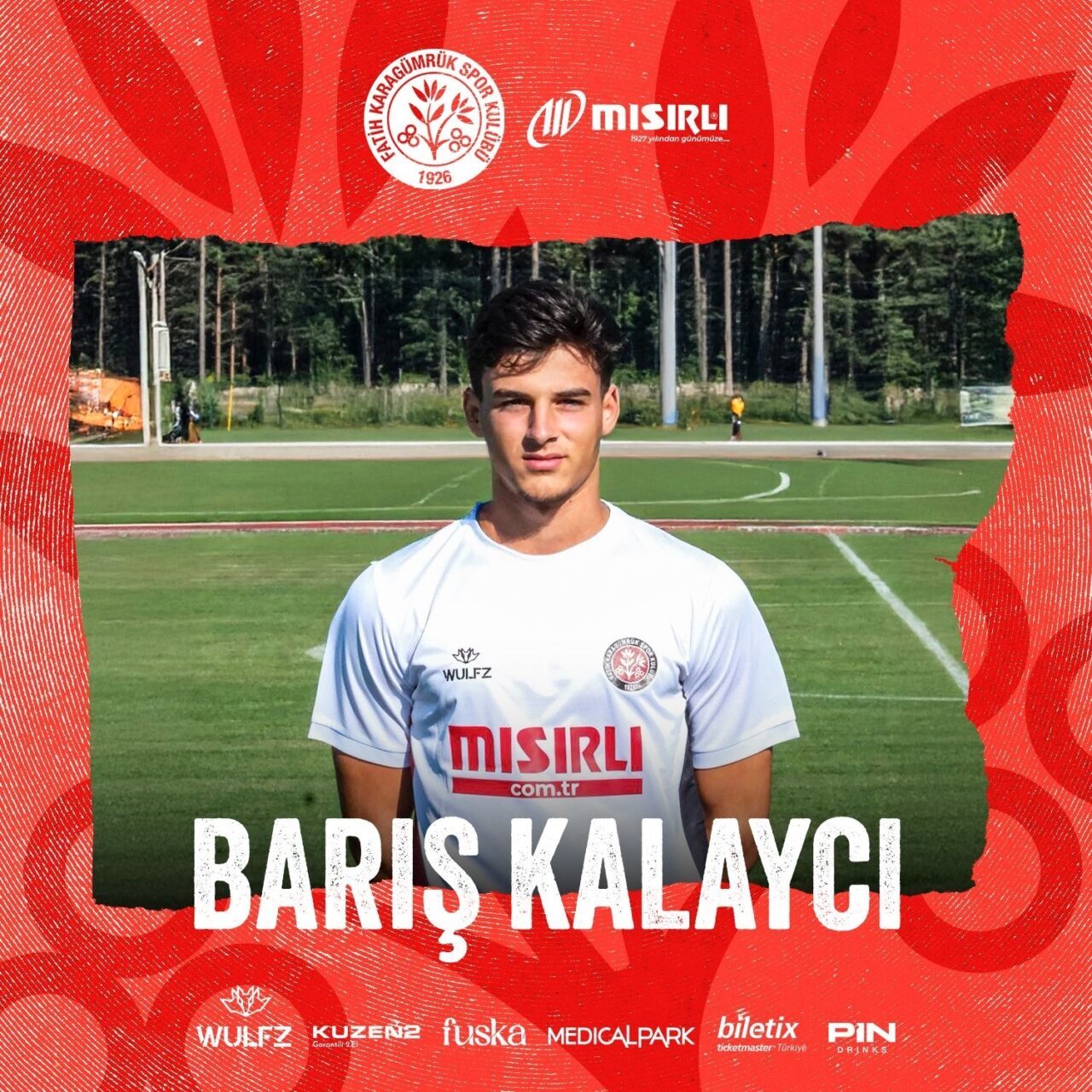 Süper Lig takımlarında Fatih Karagümrük, genç orta saha oyuncusu Barış