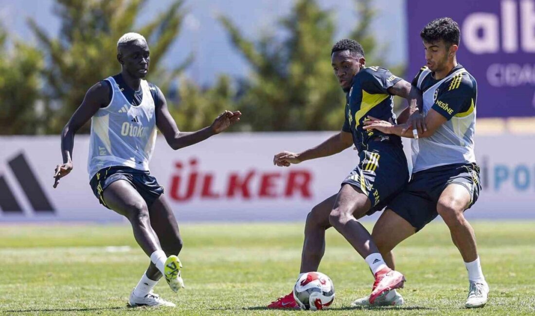Yeni sezon hazırlıklarına Portekiz’de devam eden Fenerbahçe, çalışmalarını bugün yaptığı