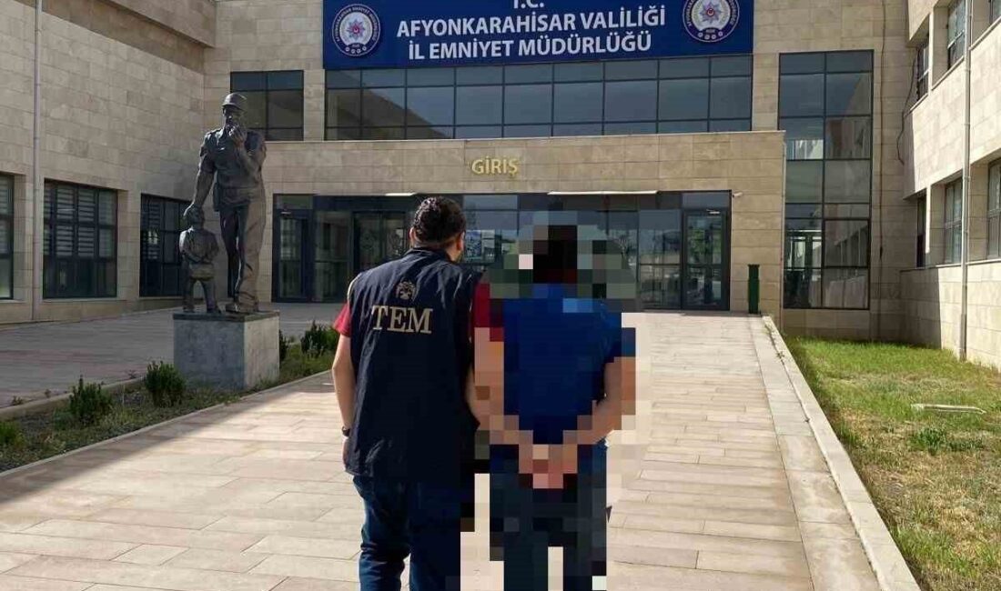 Afyonkarahisar’da polis tarafından Fetullahçı Terör Örgütüne yönelik yapılan operasyonda 1