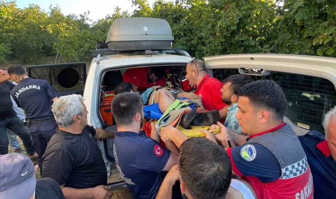 Sakarya’nın Karasu ilçesinde fındık tarlasında çalıştığı esnada dengesini kaybederek dereye