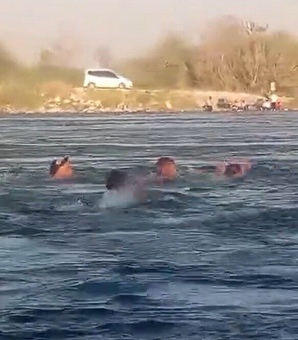 Gaziantep’in Karkamış ilçesinde Fırat Nehri’ne giren 3 kişi boğulmaktan son