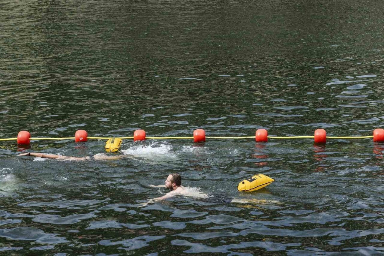 Fransa’nın başkenti Paris’teki Seine Nehri, 1923’ten bu yana ilk kez