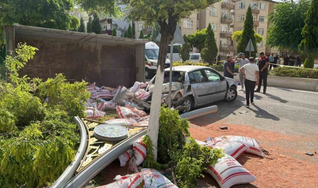 Yozgat’ın Yerköy ilçesinde 4 araç ve 1 traktörün karıştığı zincirleme