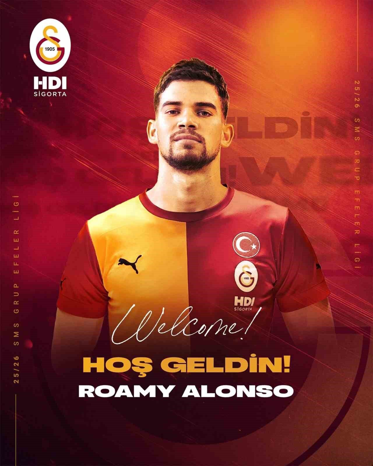 Galatasaray Erkek Voleybol Takımı, Kübalı orta oyuncu Roamy Alonso ile