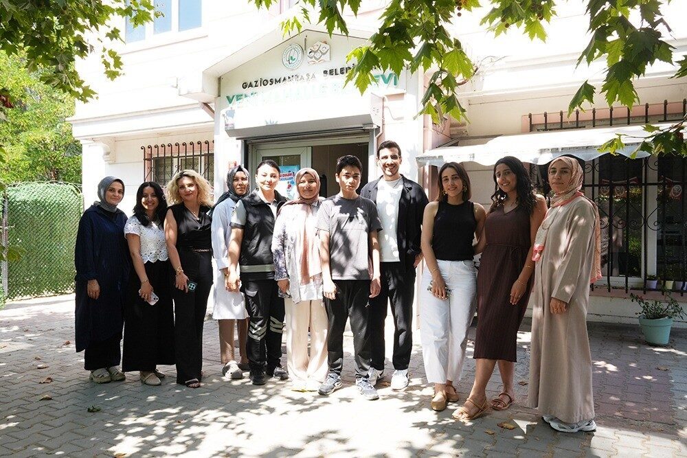 Gaziosmanpaşa Belediyesi Yenimahalle Bilgi Evi’nde eğitim gören Ahmet İsmail Yerlitaş,