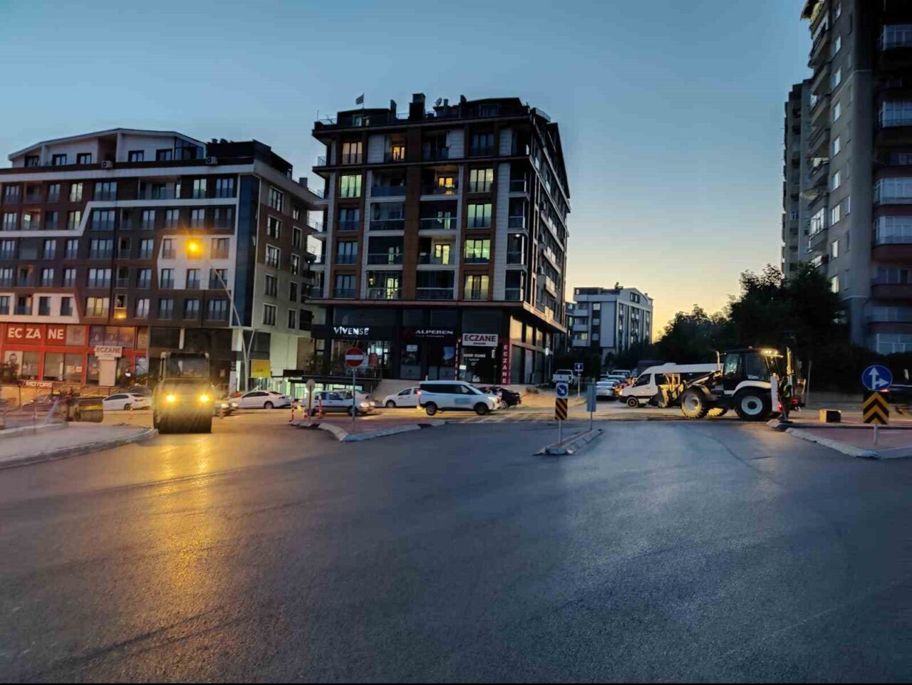 Gebze’de bulunan Hayri Macar Caddesi, 500 metre uzunluğundaki yol çalışmasının