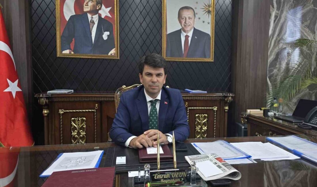Ceylanpınar Kaymakamlığı görevinden Gediz Kaymakamlığı’na atanan Emrah Uzun ilçedeki görevine