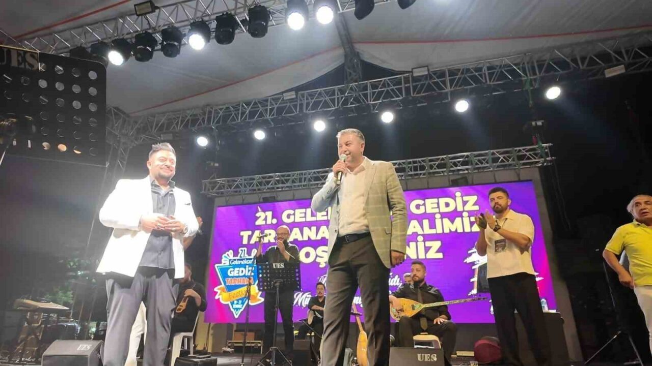 Kütahya’nın Gediz ilçesinde bu yıl 21’incisi düzenlenen Geleneksel Tarhana Festivali’nin