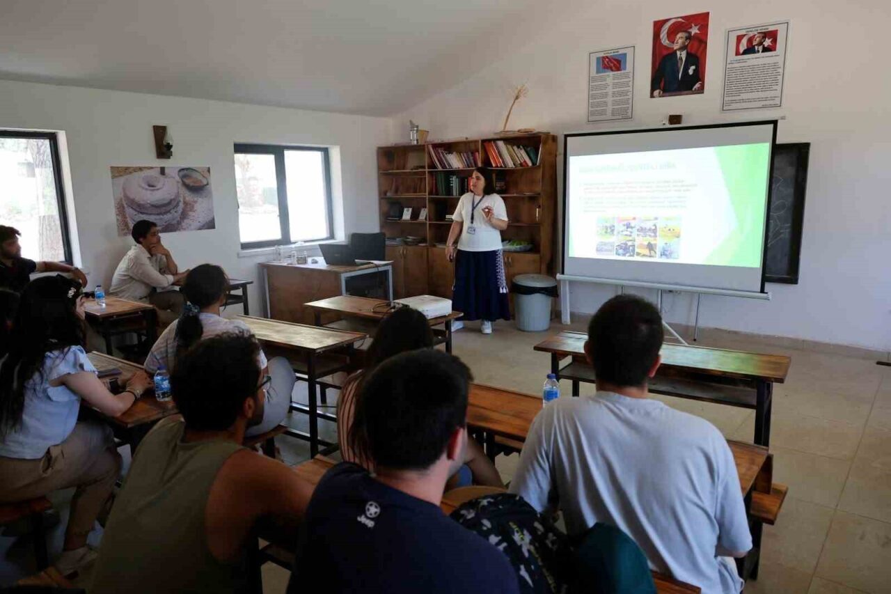 Bodrum Belediyesi Tarımsal Hizmetler Müdürlüğü tarafından Garaova Tarım Parkında bu