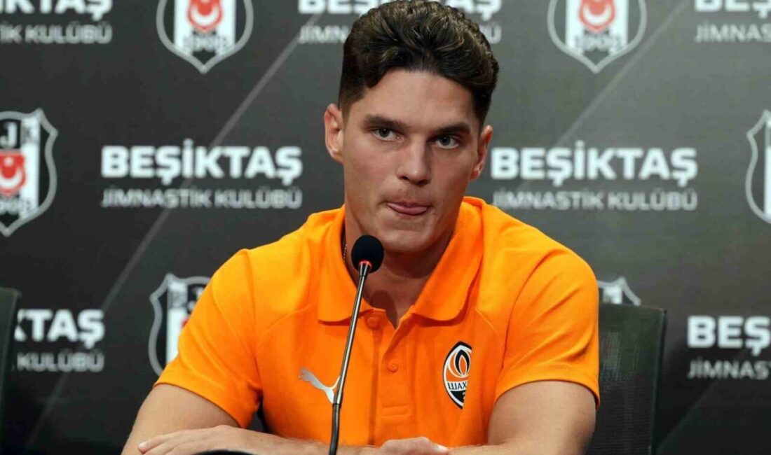 Shakhtar Donetsk’in başarılı futbolcusu Georgiy Sudakov, Beşiktaş karşısında kendi oyunlarını