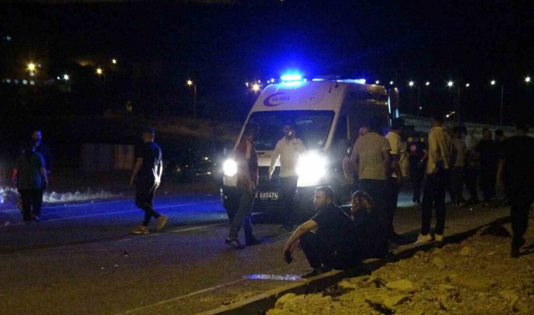 Batman’ın Gercüş ilçesinde kontrolden çıkan motosiklet refüj direğine çarptı. Feci