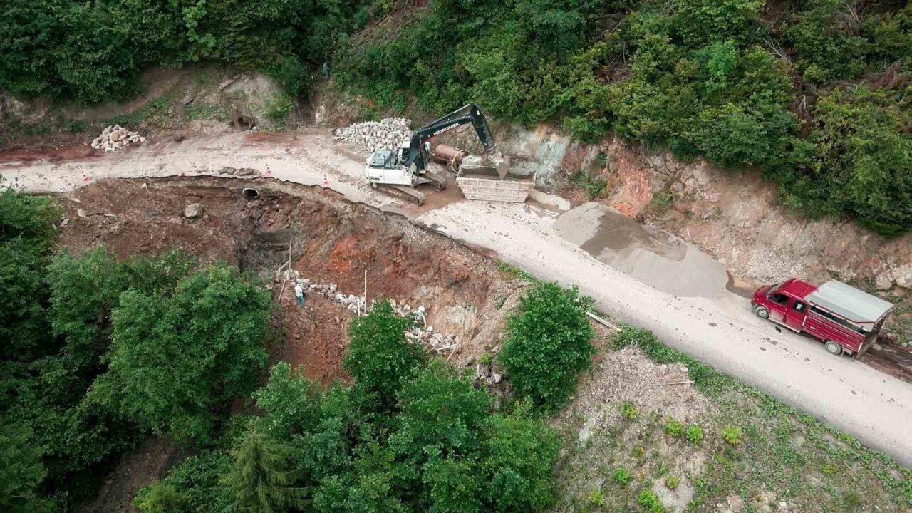 Giresun İl Özel İdaresi Genel Sekreterliği tarafından kırsal altyapı güçlendirme