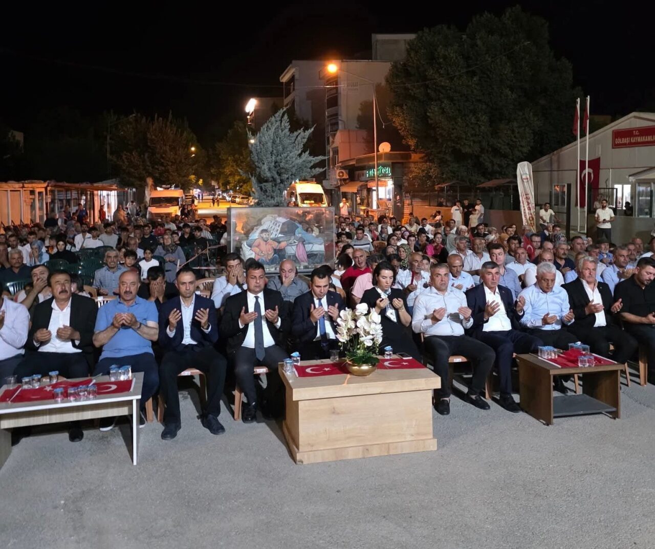 Adıyaman’ın Gölbaşı ilçesinde, 15 Temmuz Demokrasi ve Milli Birlik Günü