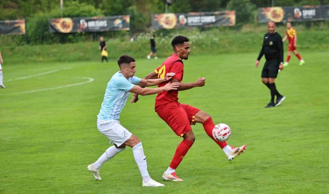 Göztepe, Slovenya kampında oynadığı ikinci hazırlık maçında Hırvatistan ekibi Rijeka’yı