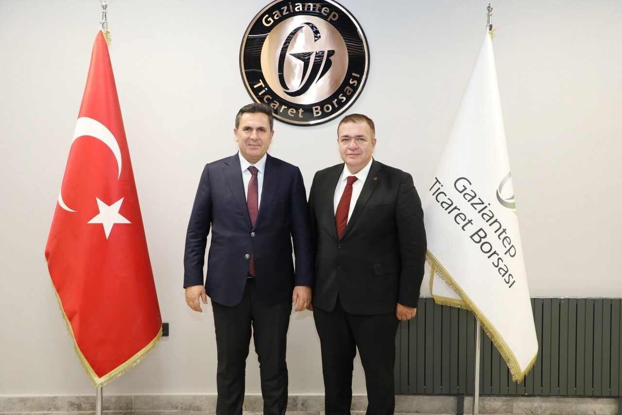 Gaziantep Ticaret Borsası (GTB) Meclis Başkanı Ahmet Tiryakioğlu ve Yönetim