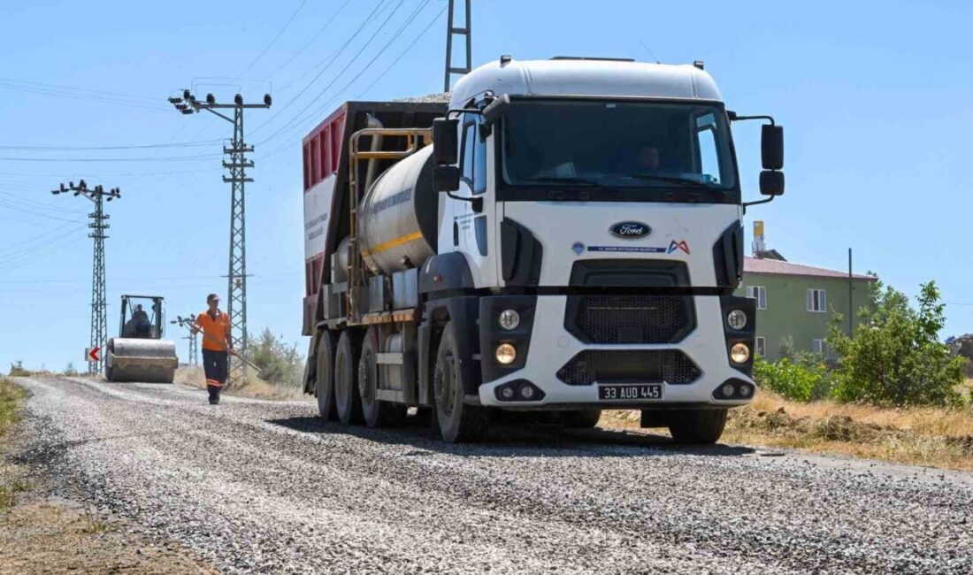 Mersin Büyükşehir Belediyesi, Gülnar ilçesine bağlı Yarmasu Mahallesi’nde 8 kilometrelik