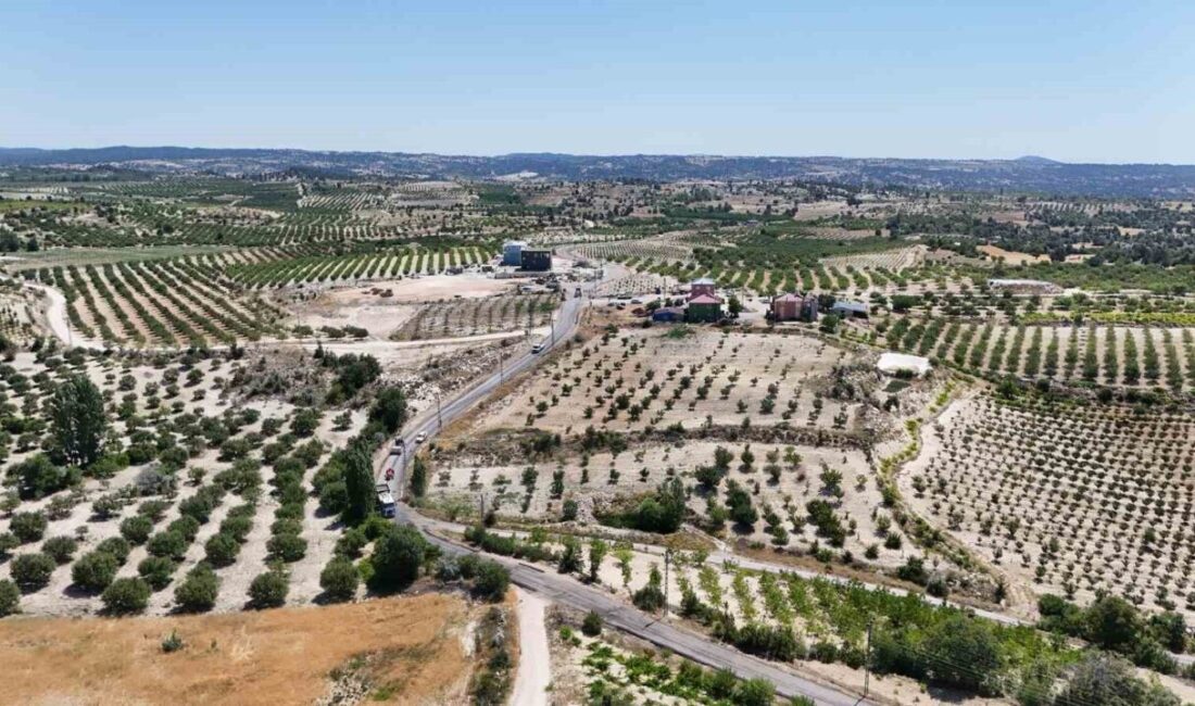 Mersin Büyükşehir Belediyesi, Gülnar ilçesine bağlı Bolyaran ve Göktürk mahallelerinde