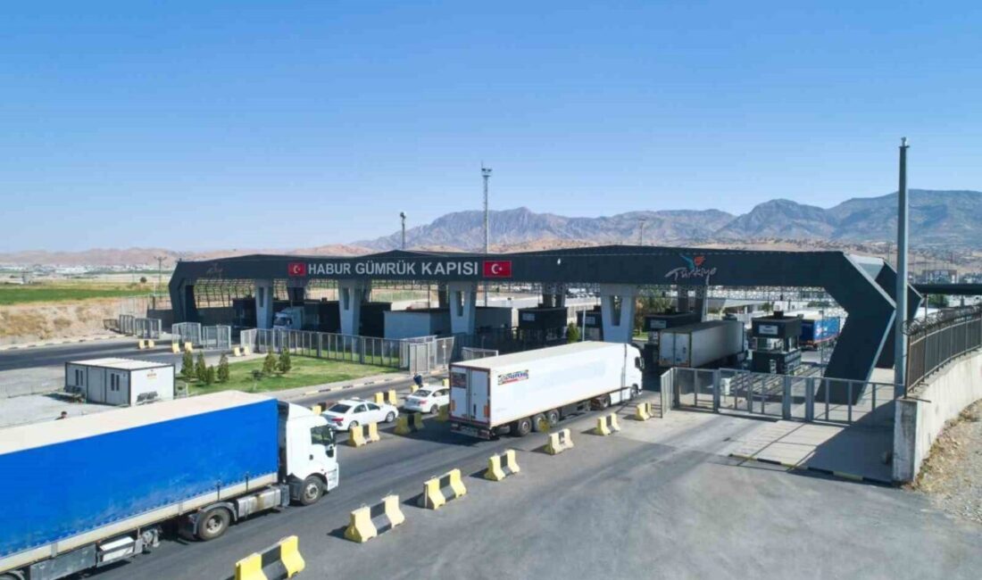 Türkiye’ye Kapıkule Gümrük Kapısı’ndan giriş yapan bir tırda, Habur Gümrük