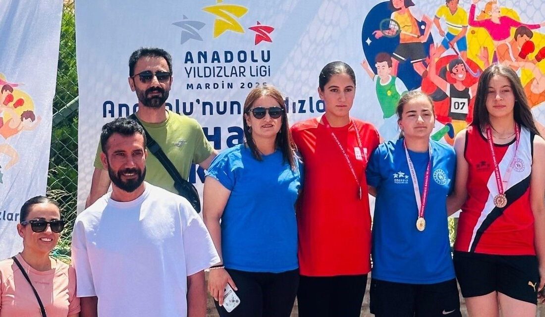 Mardin’de düzenlenen Atletizm Anadolu Yıldızlar Ligi (ANALİG) Bölge Yarışmalarında Hakkarili