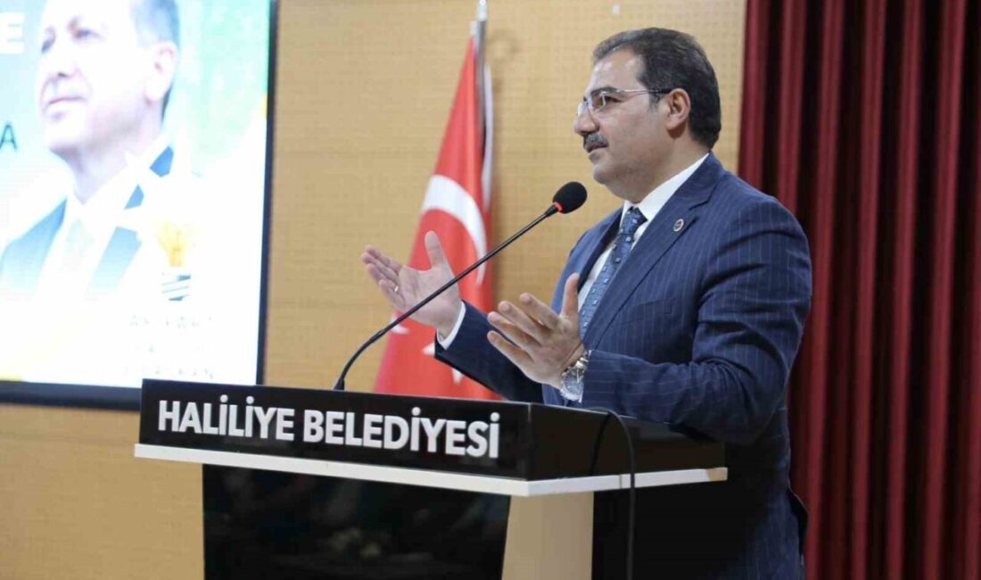 Haliliye Belediye Başkanı Mehmet Canpolat, AK Parti Haliliye İlçe Başkanlığı