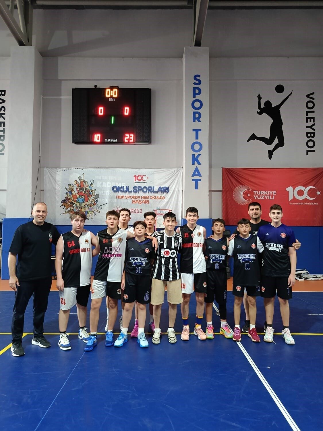 Hasketbol Spor Kulübü 2025-2026 yılı sezonu hazırlıkları kapsamında ilk hazırlık