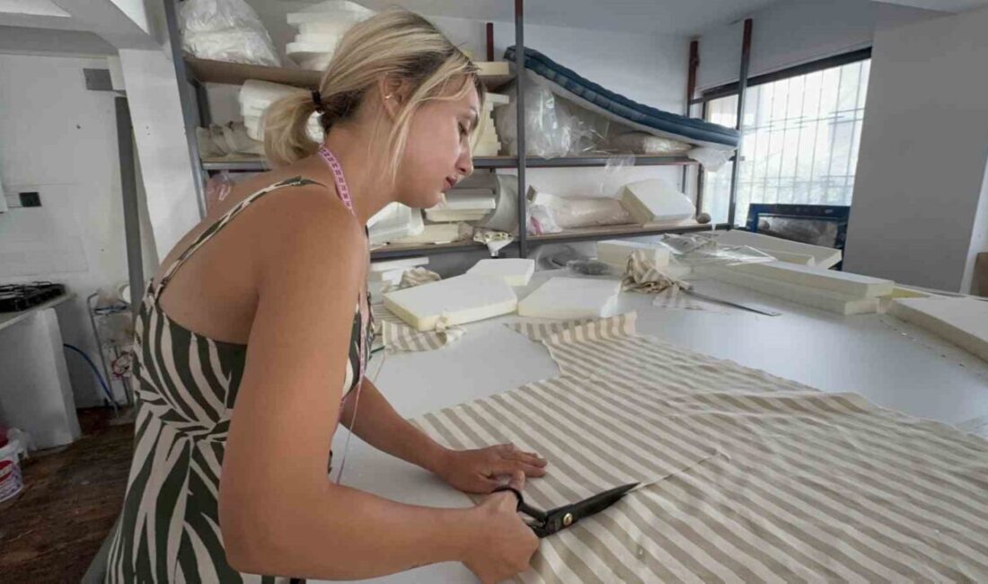 İki yıl önce İstanbul’dan Muğla’nın Marmaris ilçesine taşınan stilist Cansu