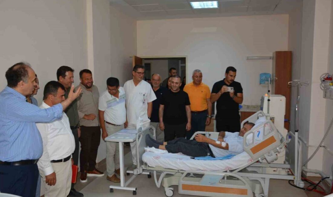 Korkuteli ilçesinde hayırsever iş insanı tarafından Korkuteli Devlet Hastanesi’ne iki